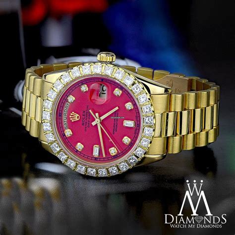 women's rolex red face|red face Rolex for sale.